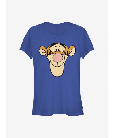 Value Item Disney Winnie The Pooh Tigger Big Face Girls T-Shirt $8.09 T-Shirts