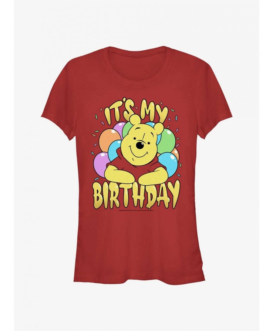 Best Deal Disney Winnie The Pooh My Winnie Birthday Girls T-Shirt $6.47 T-Shirts