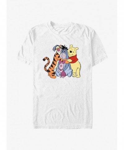 Wholesale Disney Winnie The Pooh Group Hug Extra Soft T-Shirt $8.16 T-Shirts