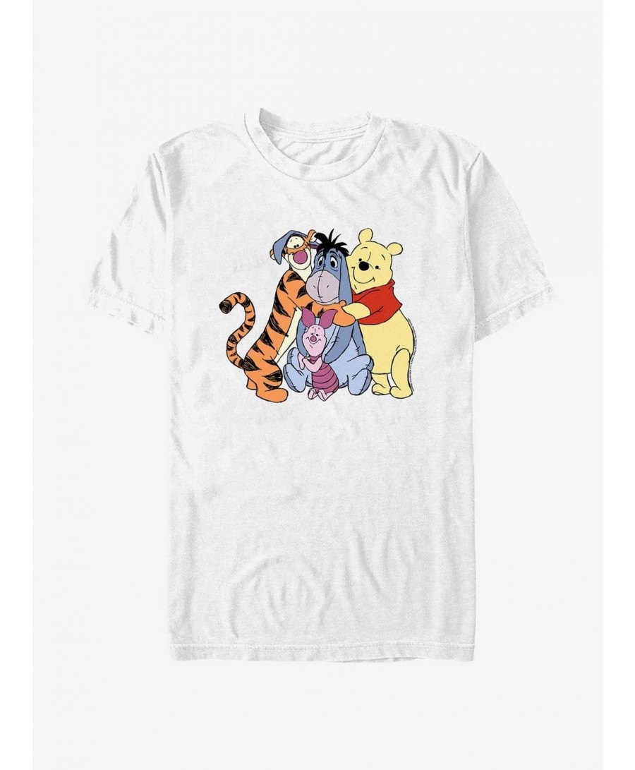 Wholesale Disney Winnie The Pooh Group Hug Extra Soft T-Shirt $8.16 T-Shirts