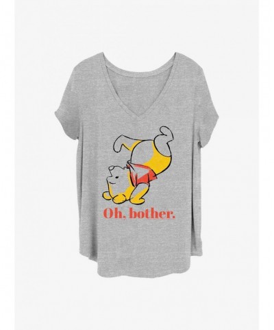 Huge Discount Disney Winnie The Pooh Oh Bother Bear Girls T-Shirt Plus Size $10.87 T-Shirts