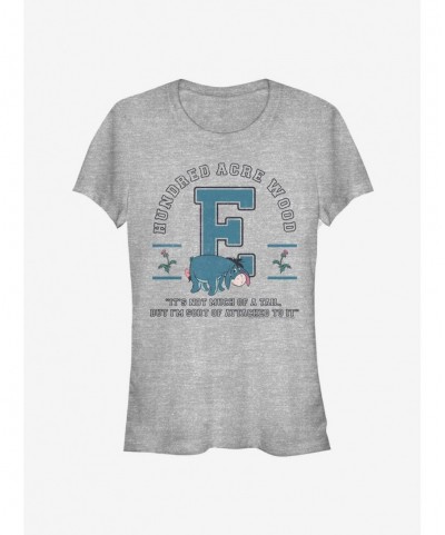 Flash Deal Disney Winnie The Pooh Eeyore Hundred Acre Wood Classic Girls T-Shirt $4.85 T-Shirts