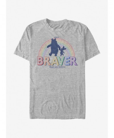 Pre-sale Discount Disney Winnie The Pooh Brave Bear T-Shirt $6.83 T-Shirts