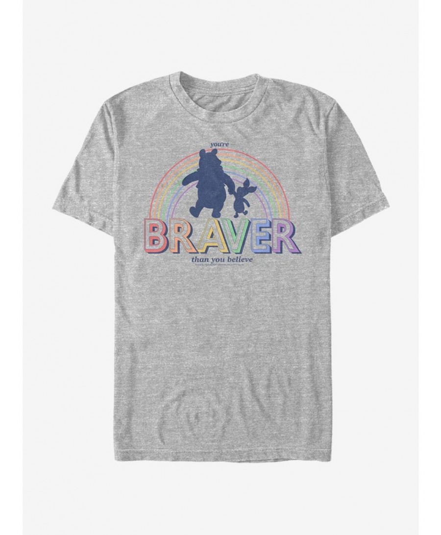 Pre-sale Discount Disney Winnie The Pooh Brave Bear T-Shirt $6.83 T-Shirts