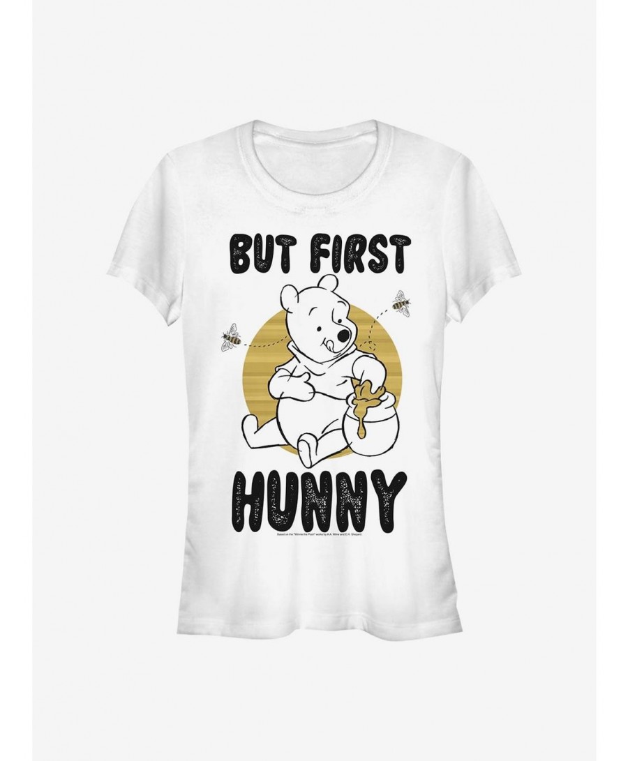 Low Price Disney Winnie The Pooh First Hunny Girls T-Shirt $4.85 T-Shirts