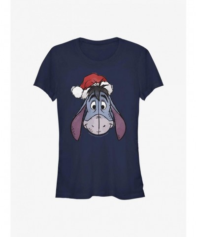 High Quality Disney Winnie The Pooh Santa Eeyore Girls T-Shirt $7.12 T-Shirts