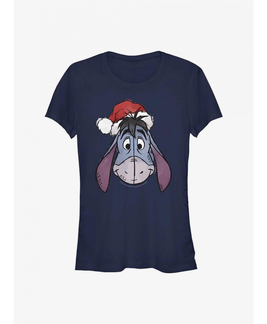 High Quality Disney Winnie The Pooh Santa Eeyore Girls T-Shirt $7.12 T-Shirts