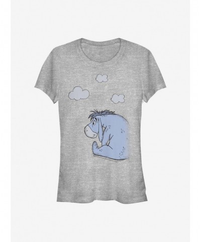 Limited Time Special Disney Winnie The Pooh Cloudy Eeyore Girls T-Shirt $7.12 T-Shirts