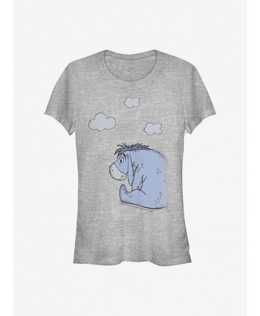 Limited Time Special Disney Winnie The Pooh Cloudy Eeyore Girls T-Shirt $7.12 T-Shirts