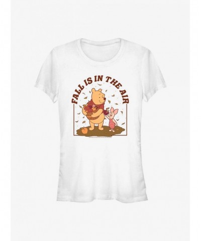 Flash Deal Disney Winnie The Pooh Winnie and Piglet Friendly Fall Girls T-Shirt $6.15 T-Shirts