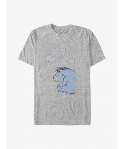 Bestselling Disney Winnie The Pooh Cloudy Eeyore Big & Tall T-Shirt $9.57 T-Shirts