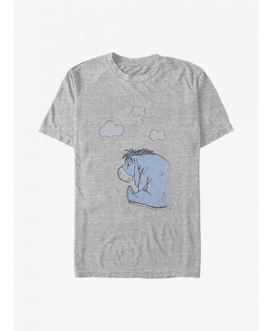 Bestselling Disney Winnie The Pooh Cloudy Eeyore Big & Tall T-Shirt $9.57 T-Shirts