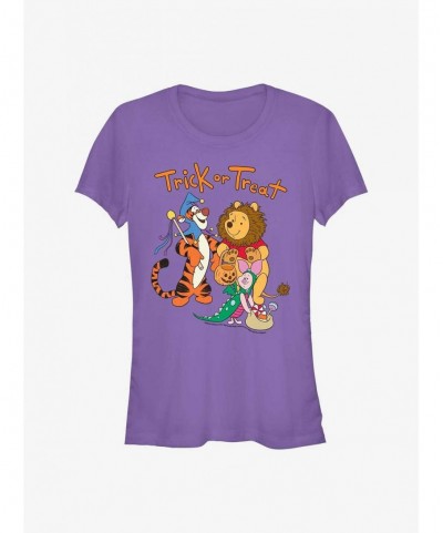 Seasonal Sale Disney Winnie The Pooh Trick or Treat Girls T-Shirt $4.85 T-Shirts