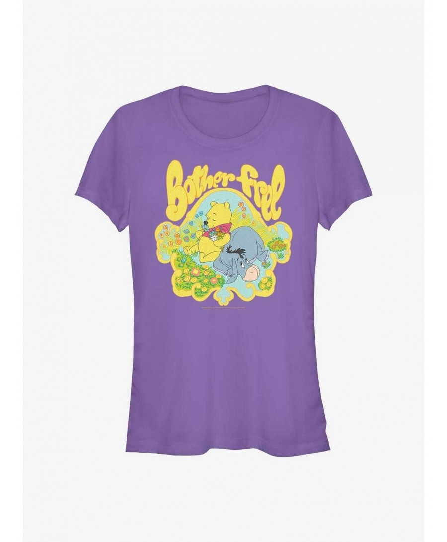 Low Price Disney Winnie The Pooh Bother Free Girls T-Shirt $6.47 T-Shirts