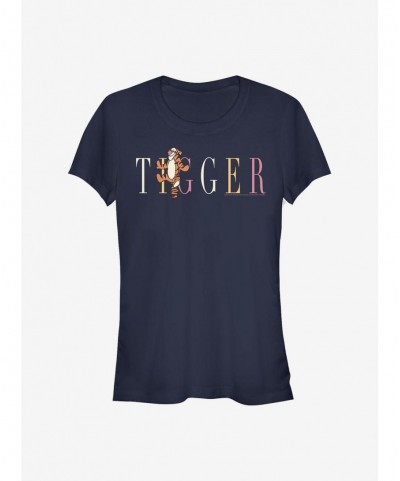 Pre-sale Discount Disney Winnie The Pooh Tigger Fashion Girls T-Shirt $7.44 T-Shirts