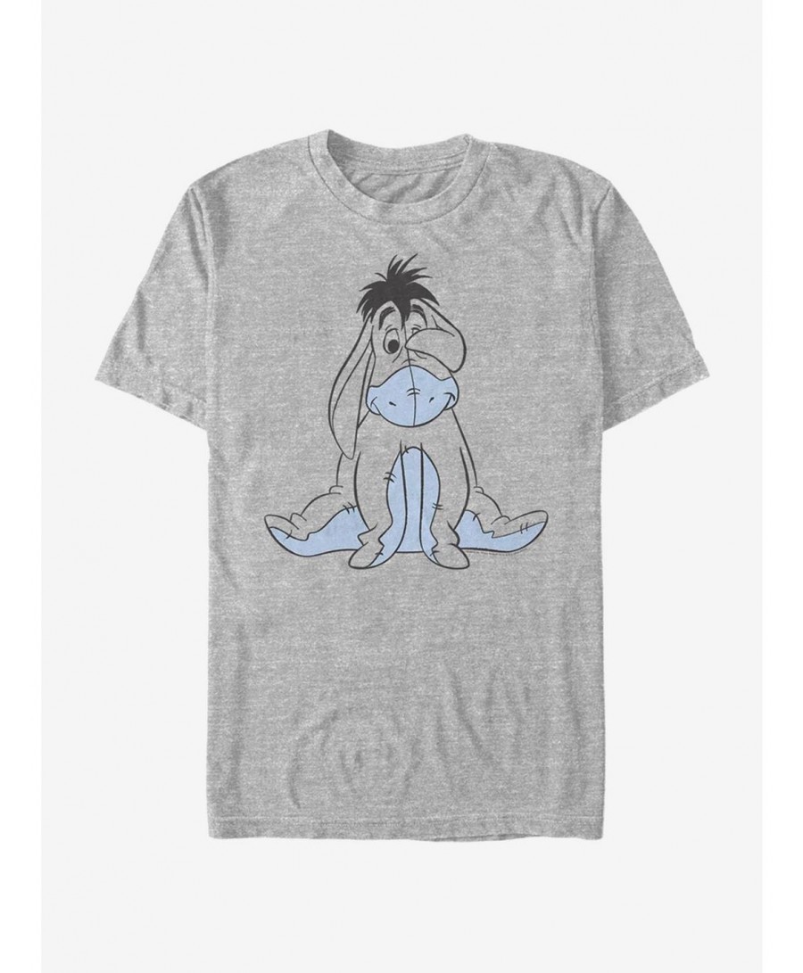 High Quality Disney Winnie The Pooh Basic Sketch Eeyore T-Shirt $6.68 T-Shirts