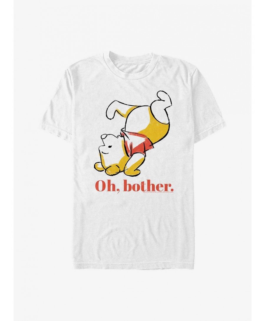 Limited-time Offer Extra Soft Disney Winnie The Pooh Oh Bother Bear T-Shirt $8.55 T-Shirts