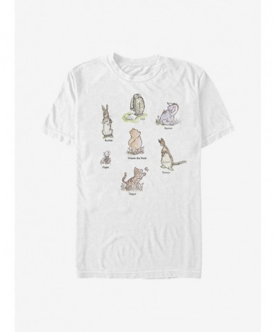 Big Sale Disney Winnie The Pooh Winnie Poster T-Shirt $6.99 T-Shirts