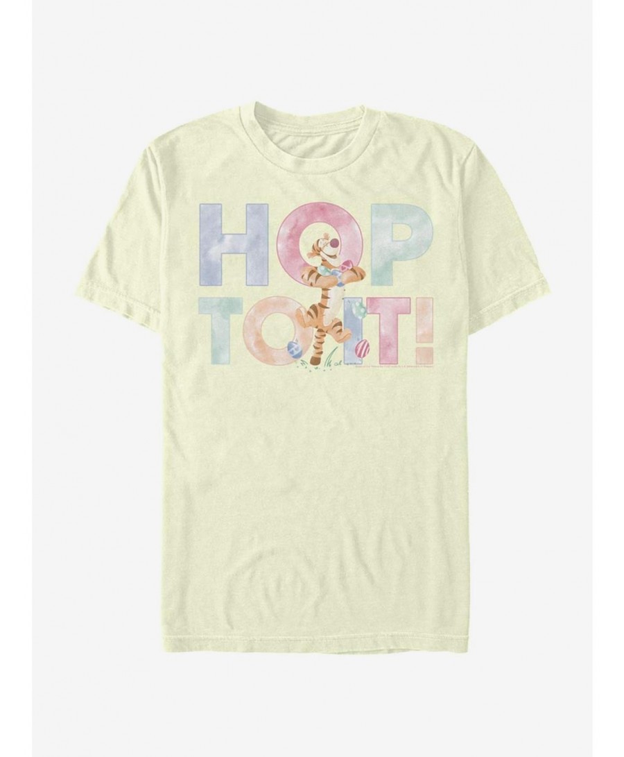 Discount Sale Disney Winnie The Pooh Hop To It Tigger T-Shirt $6.21 T-Shirts