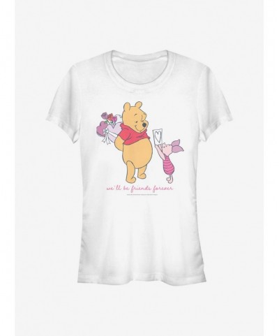 Fashion Disney Winnie The Pooh Friends Forever Girls T-Shirt $7.77 T-Shirts