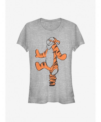 Unique Disney Winnie The Pooh Tigger Sketch Classic Girls T-Shirt $6.31 T-Shirts