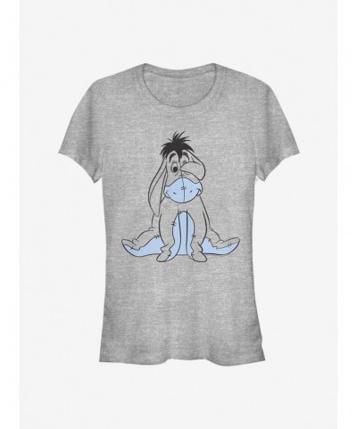 Discount Disney Winnie The Pooh Eeyore Sketch Classic Girls T-Shirt $7.28 T-Shirts