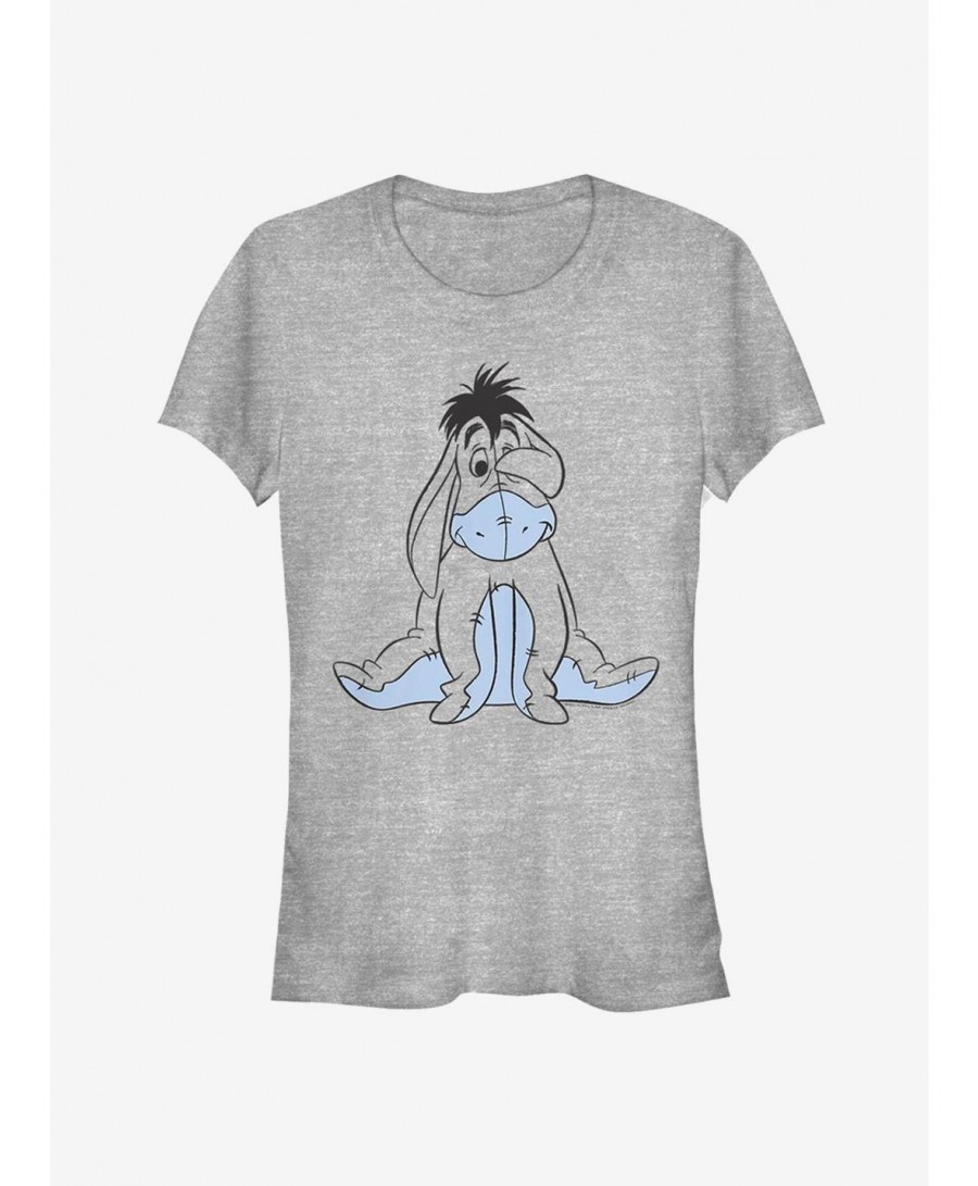 Discount Disney Winnie The Pooh Eeyore Sketch Classic Girls T-Shirt $7.28 T-Shirts