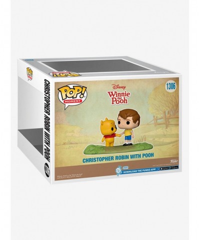 Value for Money Funko Disney Winnie The Pooh Pop! Moment Christopher Robin With Pooh Vinyl Figure 2022 HT Expo Exclusive $11....