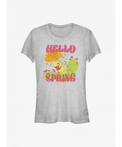 Pre-sale Disney Winnie The Pooh Hippy Dippy Pooh Girls T-Shirt $6.31 T-Shirts