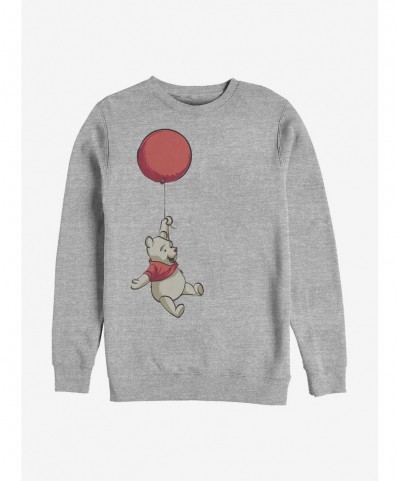 Flash Deal Disney Winnie The Pooh Balloon Winnie Crew Sweatshirt $13.87 Sweatshirts