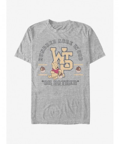 Value for Money Disney Winnie The Pooh Winnie The Pooh Collegiate T-Shirt $5.44 T-Shirts