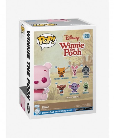 Clearance Funko Disney Winnie The Pooh Pop! Winnie The Pooh (Flocked) Vinyl Figure $7.79 T-Shirts