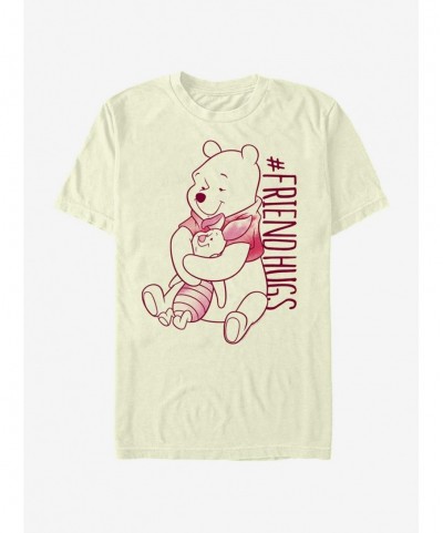 Pre-sale Disney Winnie The Pooh Piglet Pooh Hugs T-Shirt $6.83 T-Shirts