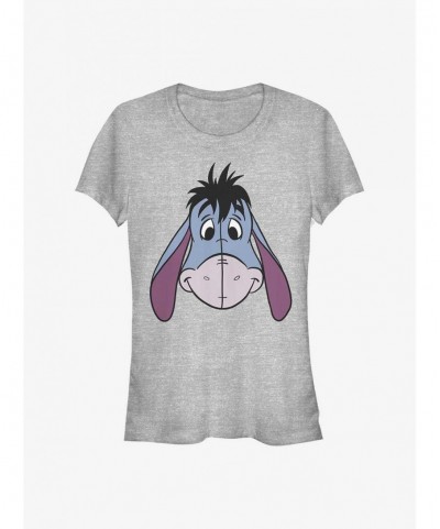 Flash Deal Disney Winnie The Pooh Big Face Eeyore Girls T-Shirt $8.09 T-Shirts