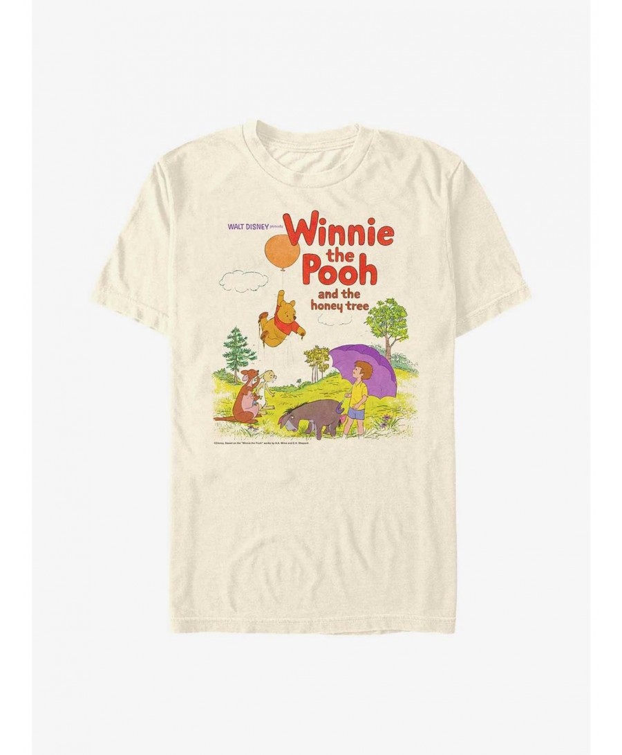 Cheap Sale Disney Winnie The Pooh Honey Tree T-Shirt $6.37 T-Shirts