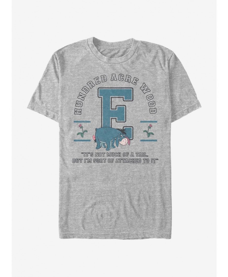 Fashion Disney Winnie The Pooh Eeyore Collegiate T-Shirt $7.14 T-Shirts