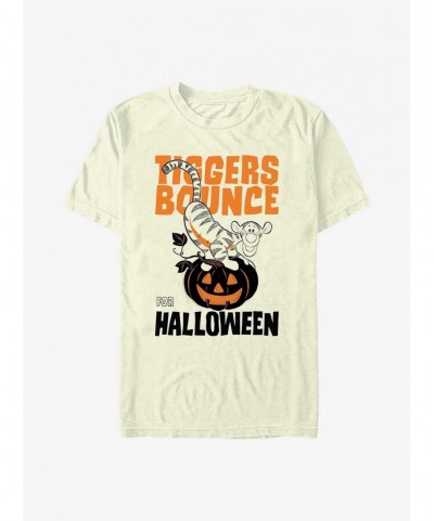 Discount Sale Disney Winnie The Pooh Tiggers Bounce For Halloween T-Shirt $7.30 T-Shirts