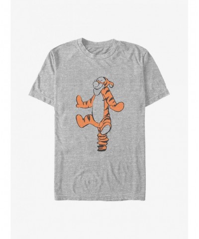 Limited-time Offer Disney Winnie The Pooh Sketch Tigger Big & Tall T-Shirt $10.29 T-Shirts