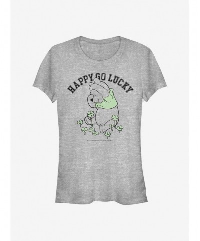 Value Item Disney Winnie The Pooh Lucky Pooh Girls T-Shirt $6.80 T-Shirts