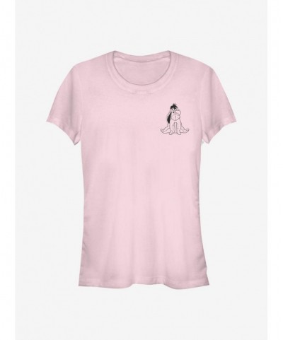 Low Price Disney Winnie The Pooh Vintage Line Eeyore Girls T-Shirt $7.93 T-Shirts