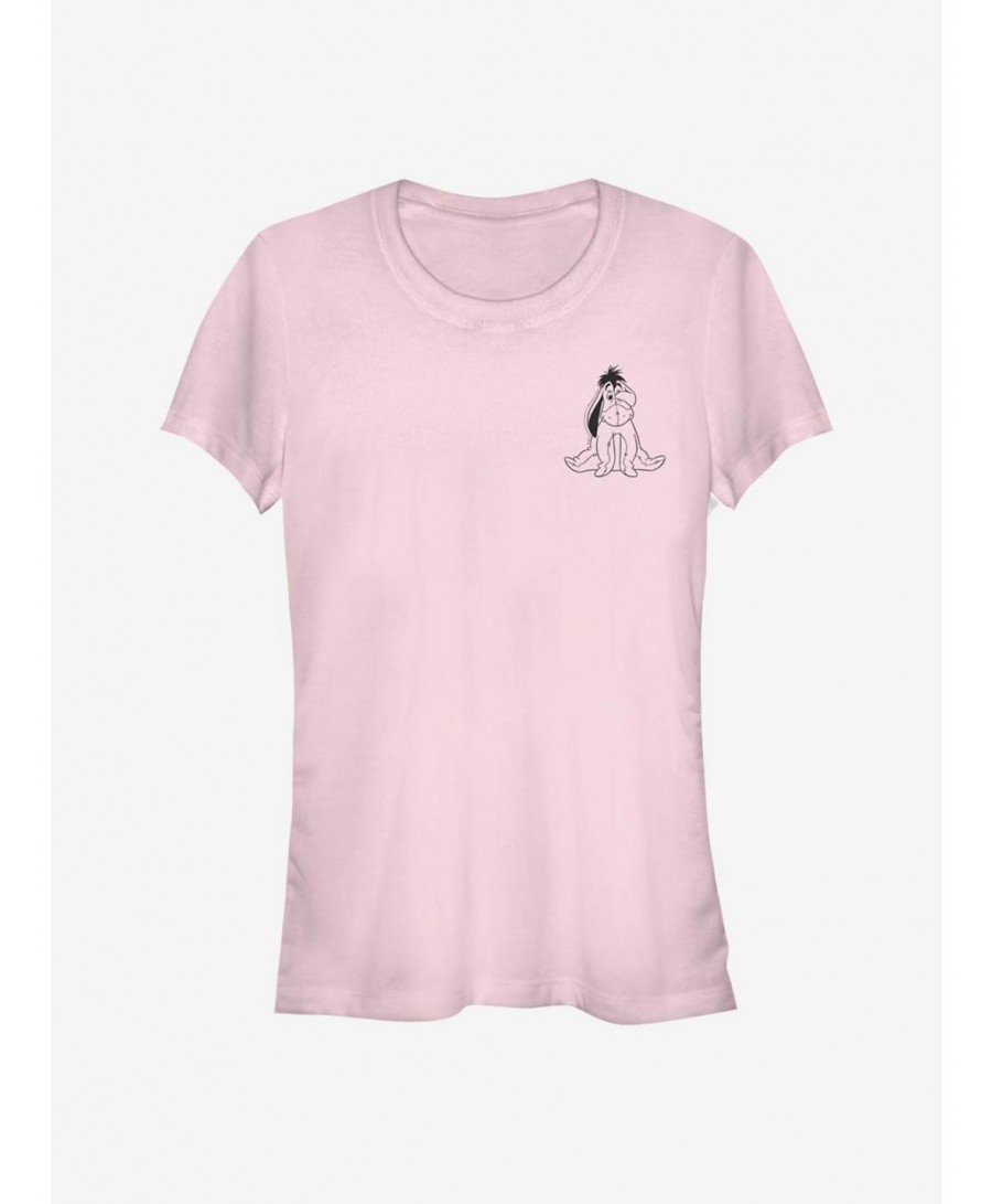 Low Price Disney Winnie The Pooh Vintage Line Eeyore Girls T-Shirt $7.93 T-Shirts