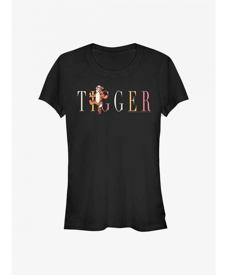 Seasonal Sale Disney Winnie The Pooh Tigger Fashion Girls T-Shirt $6.96 T-Shirts