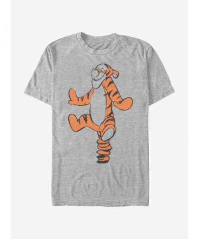 Hot Sale Disney Winnie The Pooh Basic Sketch Tigger T-Shirt $6.37 T-Shirts