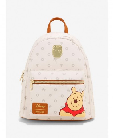 Festival Price Loungefly Disney Winnie The Pooh Letters Mini Backpack $24.56 Backpacks