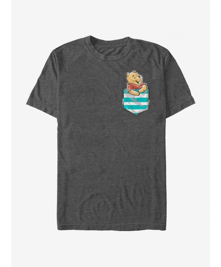 Trendy Disney Winnie The Pooh Pocket Winnie T-Shirt $5.44 T-Shirts