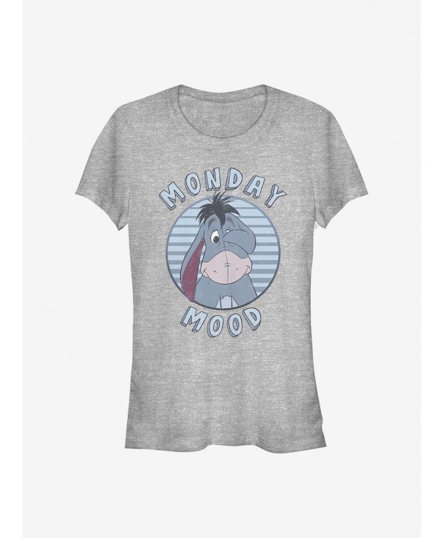 Seasonal Sale Disney Winnie The Pooh Monday Mood Girls T-Shirt $5.50 T-Shirts