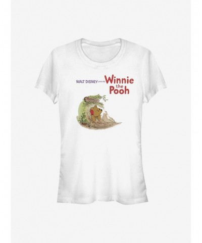 Hot Selling Disney Winnie The Pooh Winnie The Pooh Vintage Girls T-Shirt $4.85 T-Shirts