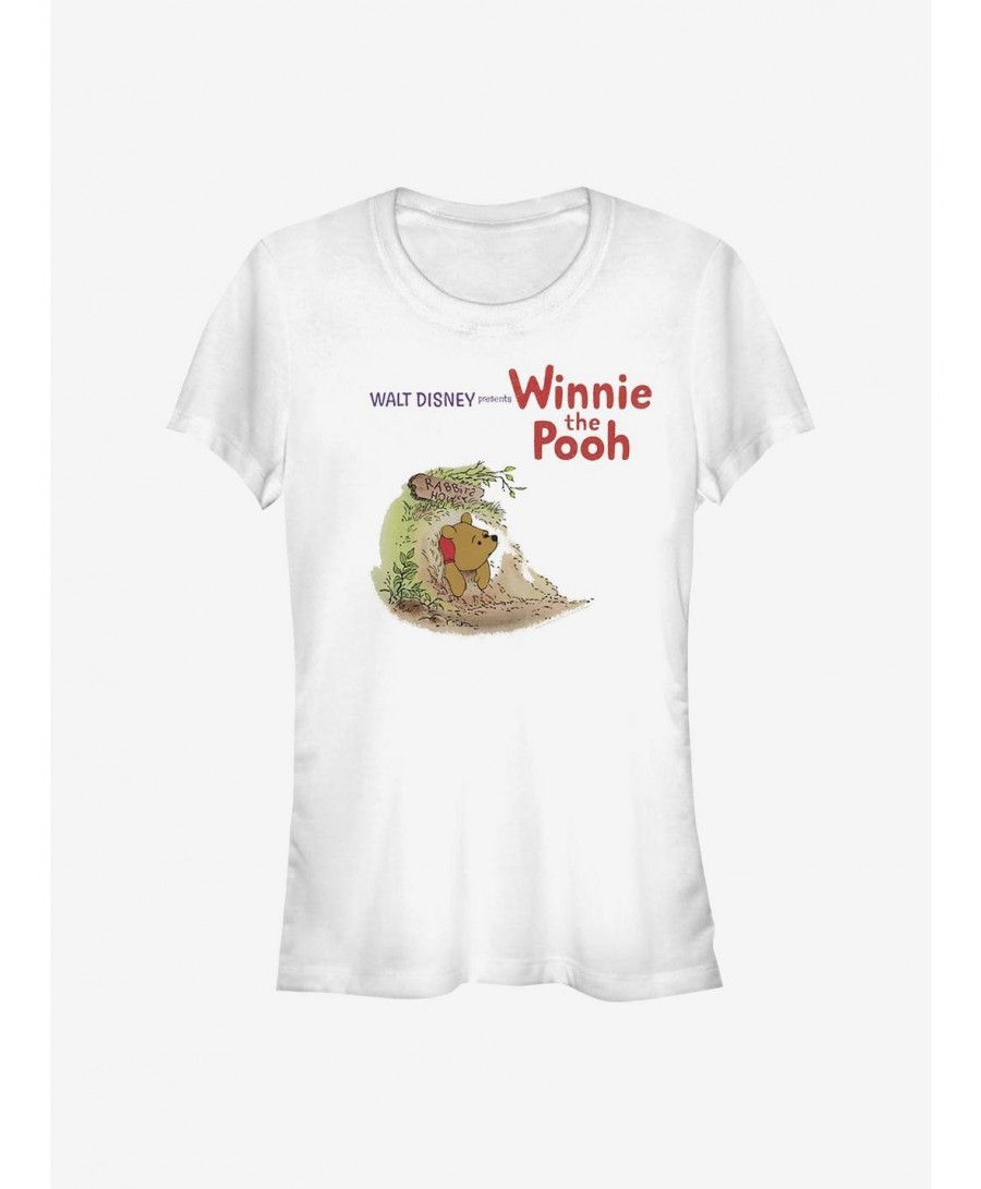 Hot Selling Disney Winnie The Pooh Winnie The Pooh Vintage Girls T-Shirt $4.85 T-Shirts