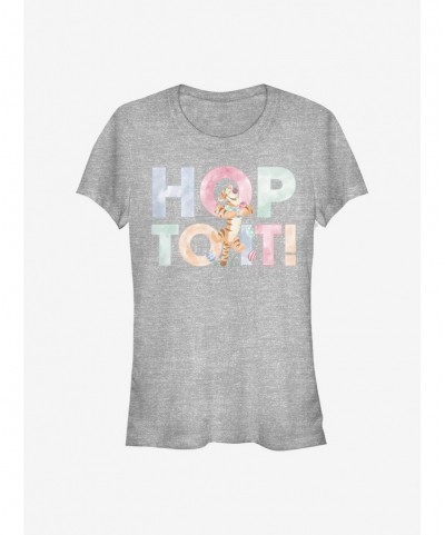 Pre-sale Disney Winnie The Pooh Hop To It Girls T-Shirt $6.96 T-Shirts