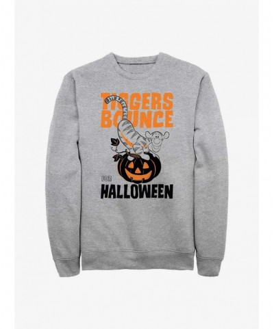 Unique Disney Winnie The Pooh Tiggers Bounce For Halloween Sweatshirt $11.22 Sweatshirts